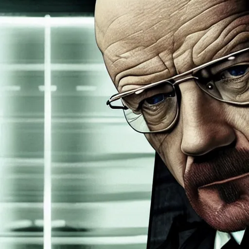 Prompt: walter white as lex luthor, high quality