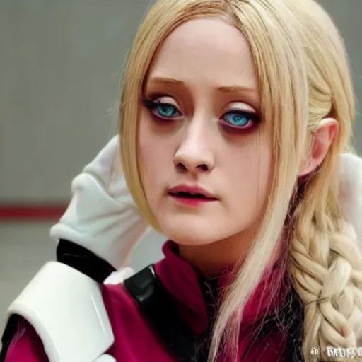 Prompt: Olivia Taylor Dudley as an Attractive Anime Girl