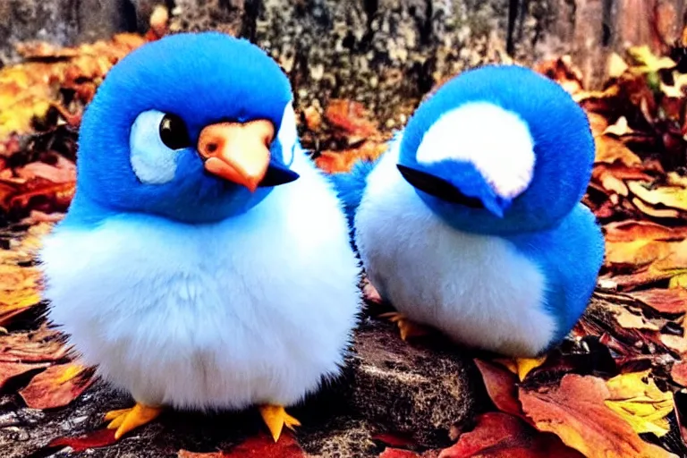 Image similar to real life piplup pokemon in icy antartica, cute!!!, heroic!!!, adorable!!!, playful!!!, chubby!!!, happy!!!, cheeky!!!, mischievous!!!, ultra realistic!!!, autumn, clear weather, golden hour, sharp focus