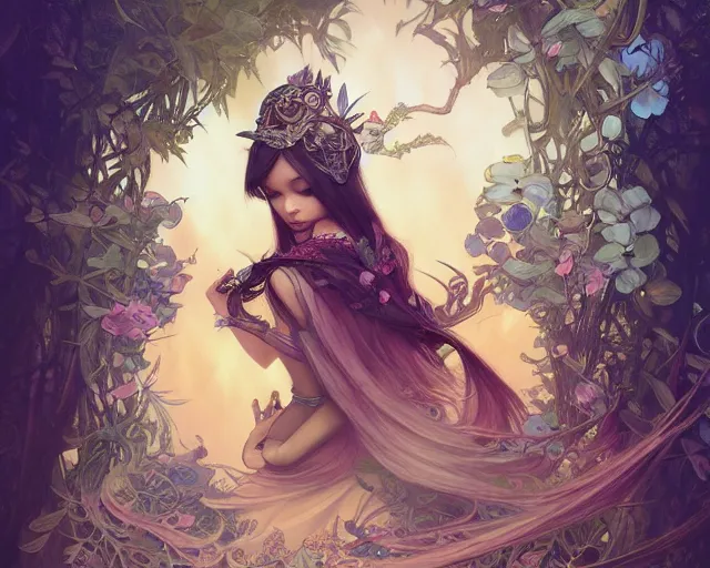 Image similar to photography of jasmine becket - griffith, deep focus, d & d, fantasy, intricate, elegant, highly detailed, digital painting, artstation, concept art, matte, sharp focus, illustration, hearthstone, art by artgerm and greg rutkowski and alphonse mucha