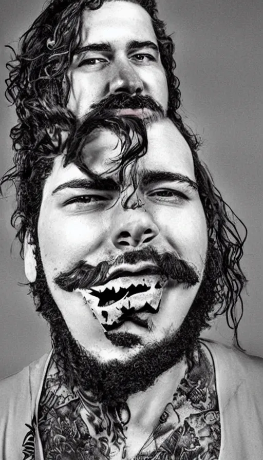 Image similar to Post Malone as Mexican revolutionary fighter