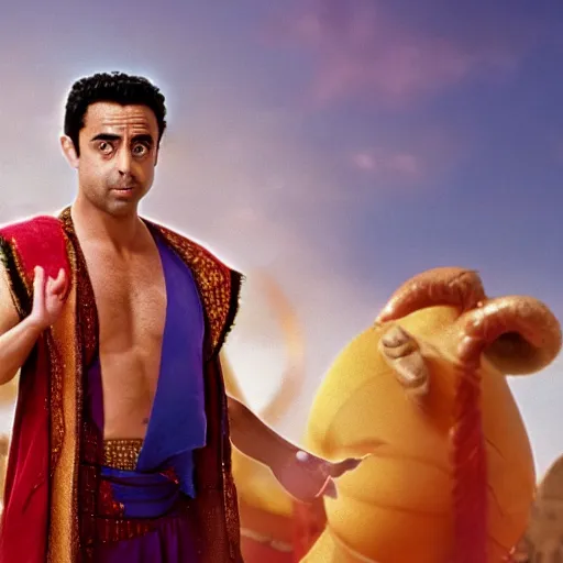 Image similar to HQ Still of Xavi Hernandez in Aladdin (1992)