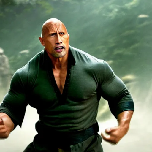 The Rock Eyebrow Raise Remastered HD 