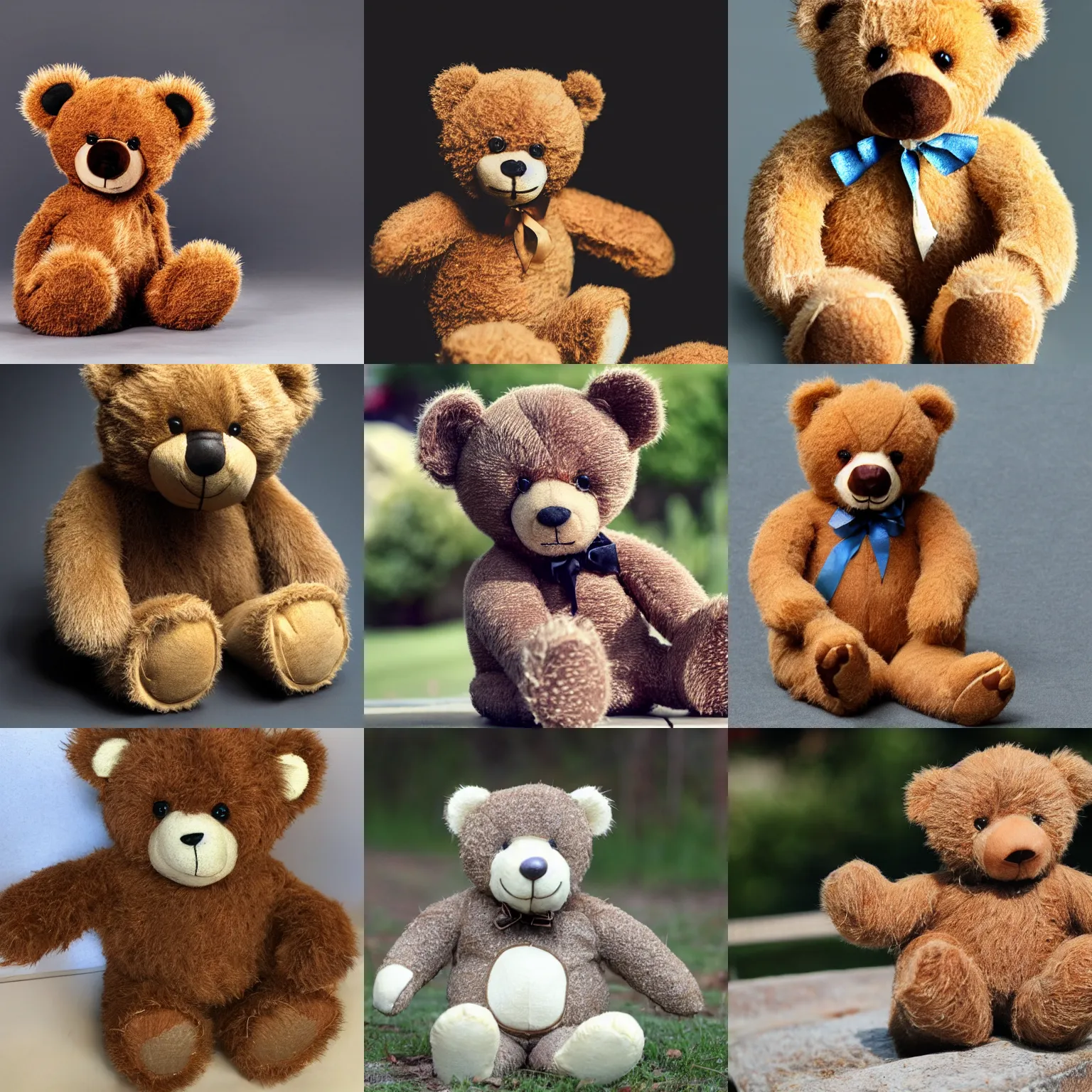 Prompt: A teddy bear