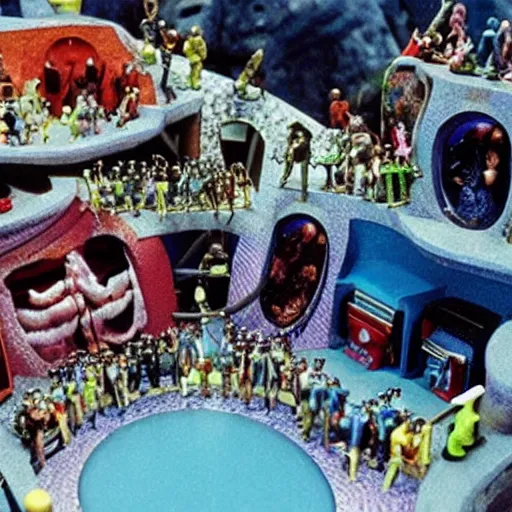 Prompt: a center for ants, still from movie zoolander
