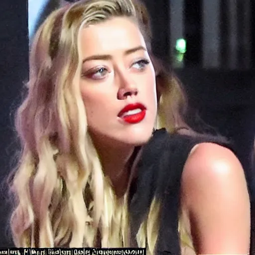 Image similar to jesus telling amber heard to stop accusing johnney depp