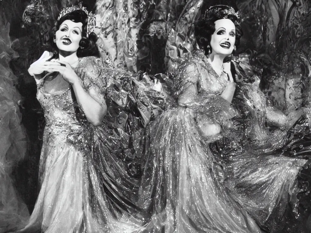 Image similar to Norma Desmond as a Disney Princess