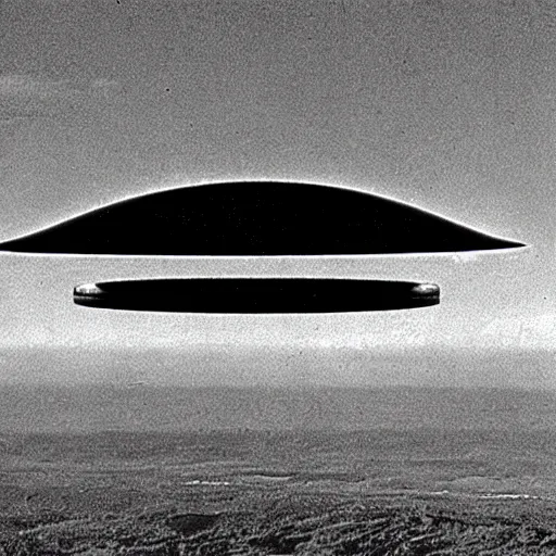 Prompt: leaked image of a ufo, grainy, 1 9 6 8