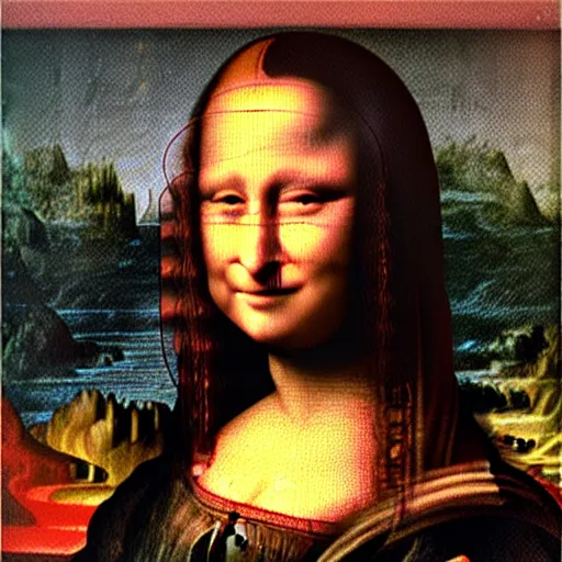 Image similar to “Elon Musk face in Mona Lisa painting”