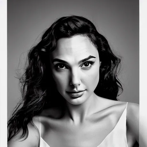 Image similar to portrait of gal gadot by mario testino, 1 9 4 0 s hairstyle, headshot, detailed, award winning, sony a 7 r