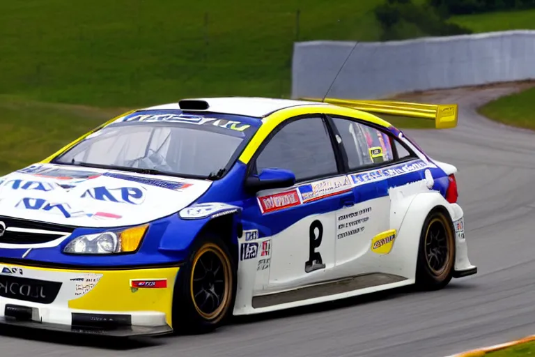 Image similar to opel vectra race car