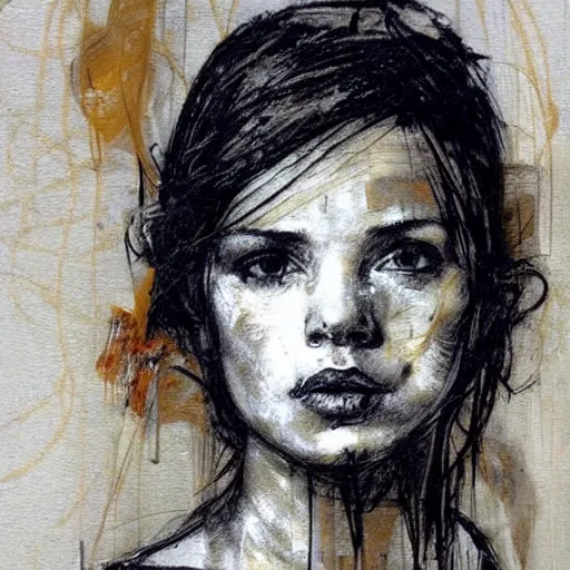 Image similar to photo of young woman by guy denning