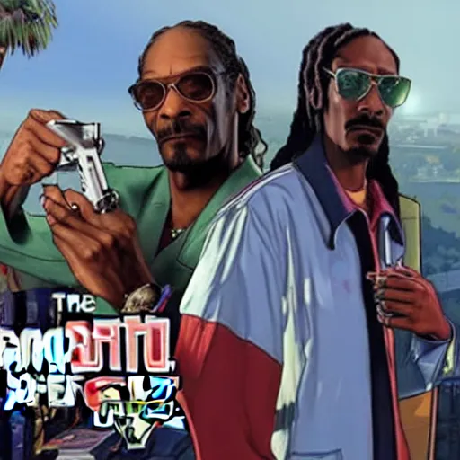 Image similar to snoop dogg in gta 5 cover