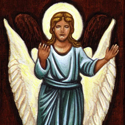 Image similar to biblically accurate angel