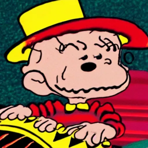Image similar to freddy krueger in the peanuts ( 1 9 6 0 ), animation, cartoon, tv, schultz,