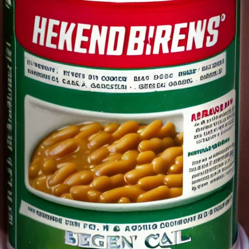 Image similar to hr geiger can of baked beans