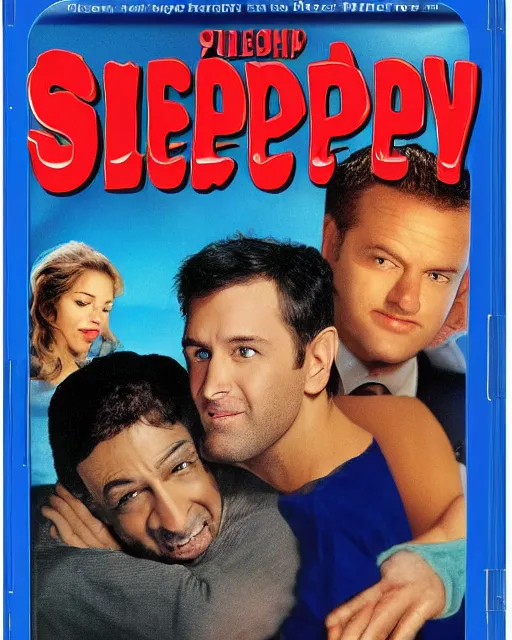 Prompt: 'Sleepy Time in Bed: The Movie' blu-ray DVD case still sealed in box, ebay listing