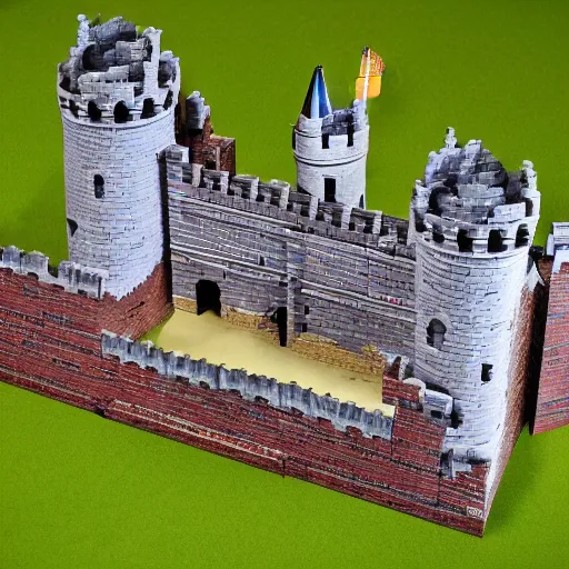 Image similar to bricktrons castle - story