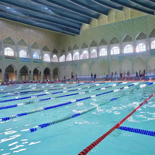 Image similar to isfahan olympic swimming pool