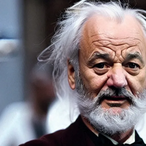 Image similar to bill murray plays dumbledore in harry potter