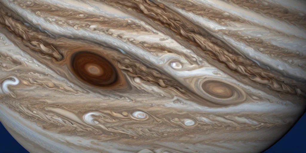 Image similar to Jupiter render, super realistic