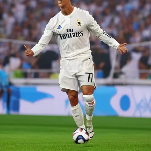 Prompt: Cristiano Ronaldo, Pixar character - 5