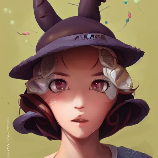 Image similar to personification of chocolate cupcake, cute hats, digital illustration by artgerm, tooth wu, studio ghibli, deviantart, sharp focus, artstation, bakery by greg rutkowsky, loish