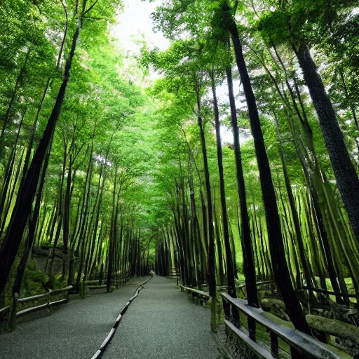 Image similar to forest in japan