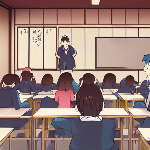 Class room anime Background by H-xz on DeviantArt