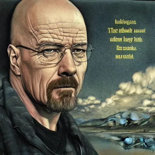 Prompt: breaking bad, alan lee