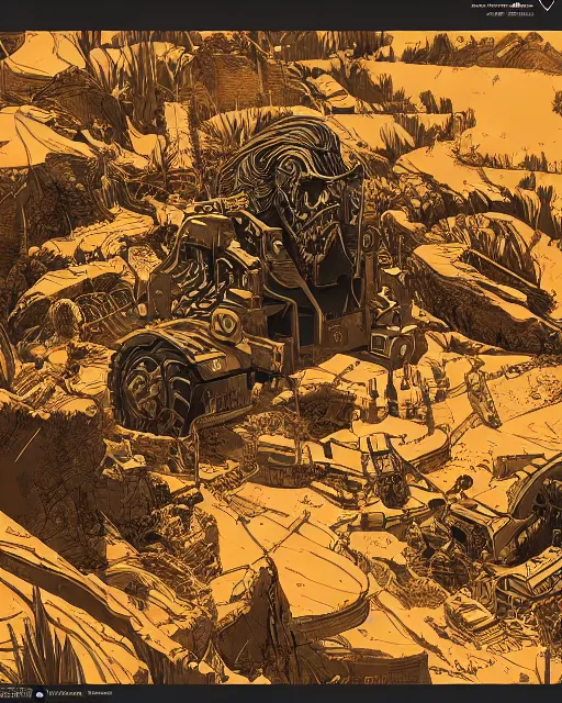 Prompt: highly detailed vfx portrait of gravedigger, global illumination, detailed and intricate environment by laurie greasley, liam brazier, james gilleard