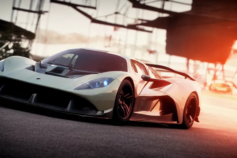 Image similar to photo wallpaper sport car gran turismo 7 forza horizon need for speed fast and furious 5 unreal engine supercar hypercar game concept car octane render, 4 khd 2 0 2 2 3 d cgi rtx style chrome reflexion global illumination ray tracing hdr arstation pixar and disney unreal