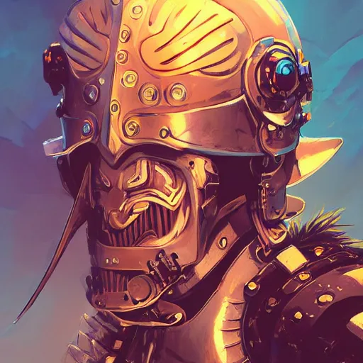 Image similar to cyberpunk viking helmet mask warrior goddess robot ninja fantasy, art gta 5 cover, official fanart behance hd artstation by jesper ejsing, by rhads, makoto shinkai and lois van baarle, ilya kuvshinov, ossdraws