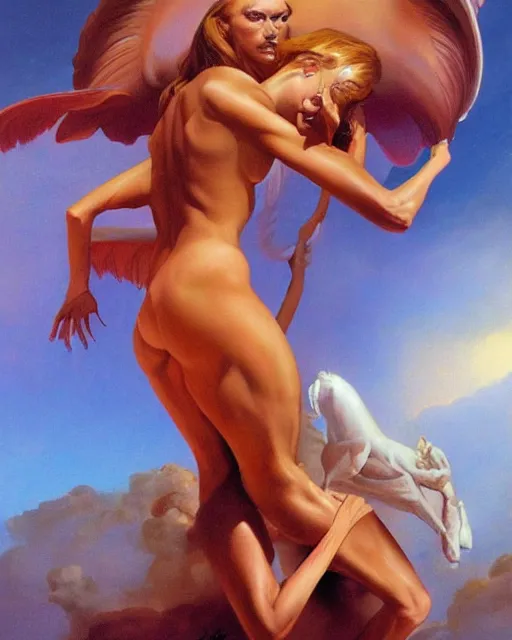 Image similar to by boris vallejo