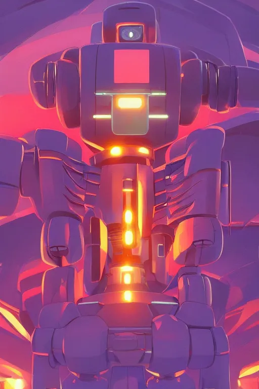 Image similar to metabots medabots medarotto medarot robot minimalist comics, behance hd by jesper ejsing, by rhads, makoto shinkai and lois van baarle, ilya kuvshinov, rossdraws global illumination ray tracing hdr radiating a glowing aura