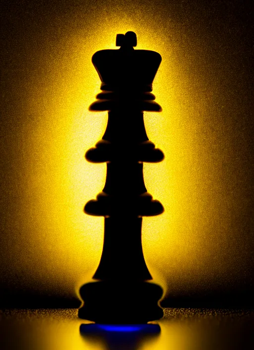 Prompt: ( queen chess piece, bioluminescence, beautiful face, reflection of led lights, intricate detail, very detailed, highly detailed background, sharpfocus, photorealism, soft diffuse autumn lights, some sun light ray, dark room wall, canon 5 d 5 0 mm lens