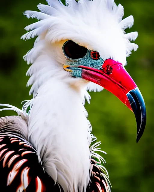 Image similar to closeup picture of secretary bird in savannah, captured on iphone, dlsr, photography