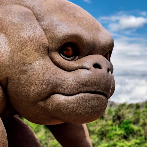 Image similar to national geographic photo of geodude, pokemon in the wild, intricate, portrait, 8 k highly professionally detailed, hdr, award winning