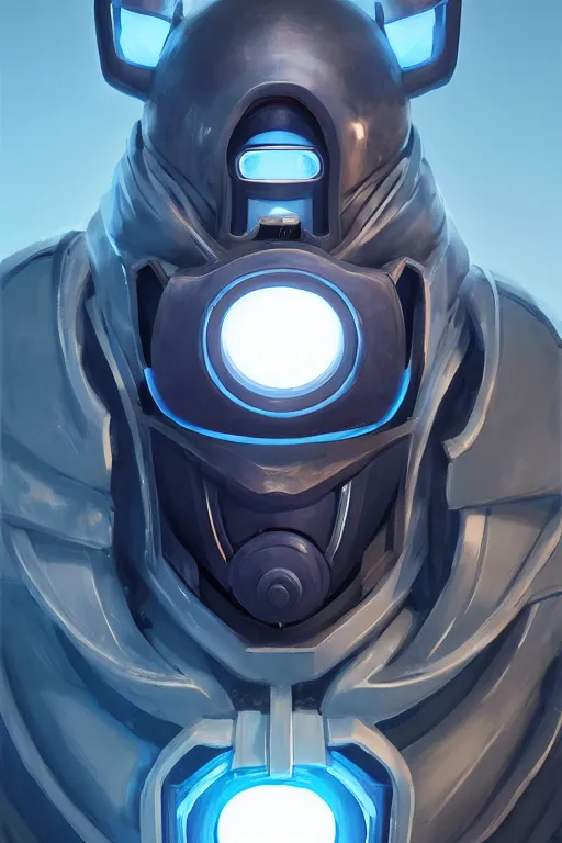 Image similar to epic mask helmet robot ninja portrait stylized as fornite style game design fanart by concept artist gervasio canda, behance hd by jesper ejsing, by rhads, makoto shinkai and lois van baarle, ilya kuvshinov, rossdraws global illumination radiating a glowing aura global illumination ray tracing hdr render in unreal engine 5