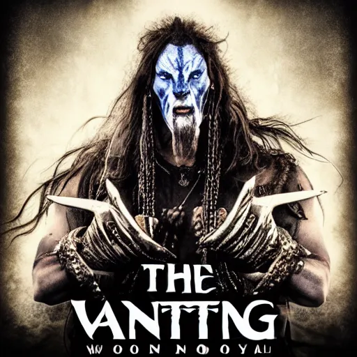 Prompt: The king welcomes you too AVATAR Country - Avatar Swedish Heavy metal band, Realistic, HDR, HDD, Dynamic Lighting