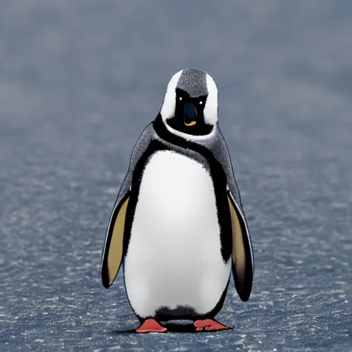 Image similar to the jedi penguin