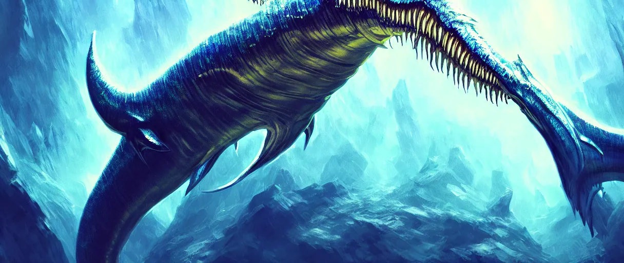 Image similar to hyperrealistic very intricate neo-gothic iridescent white leviathan eating the world digital painting concept art james white! cinematic soft glow yellow lighting low angle hd 8k sharp shallow depth of field