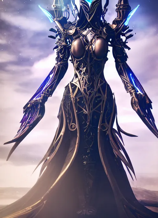 Prompt: photo of a sorceress near mage tower, warframe armor, cyborg, magical dress, fantasy, interesting angle, sharp focus, 8 k high definition, insanely detailed, intricate, intelligent, art by kazuya takahashi, fenghua zhong, sangsoo jeong, kevin hou