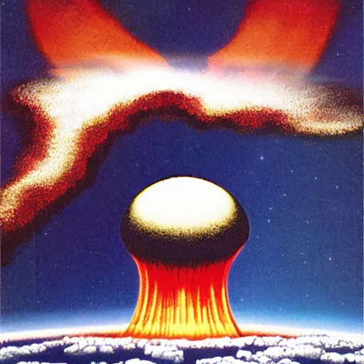 Prompt: a nuclear detonation, midnight, barclay shaw