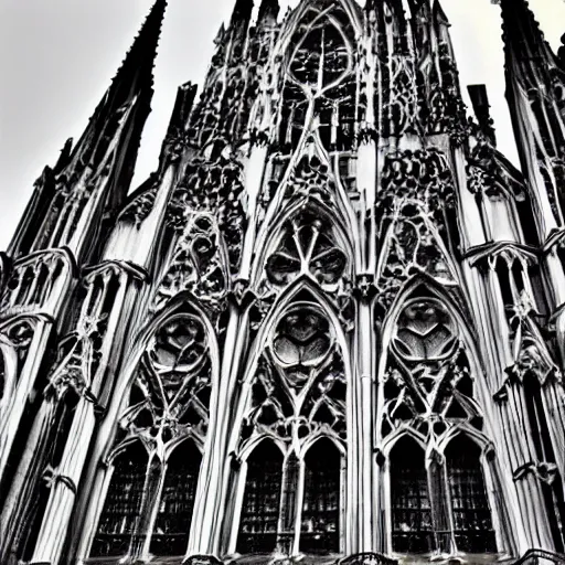 Prompt: new york with gothic architecture, very details