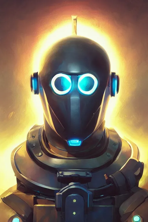 Image similar to epic mask helmet robot ninja portrait stylized as fornite style game design fanart by concept artist gervasio canda, behance hd by jesper ejsing, by rhads, makoto shinkai and lois van baarle, ilya kuvshinov, rossdraws global illumination radiating a glowing aura global illumination ray tracing hdr render in unreal engine 5