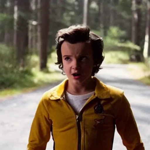 Image similar to wolverine in stranger things