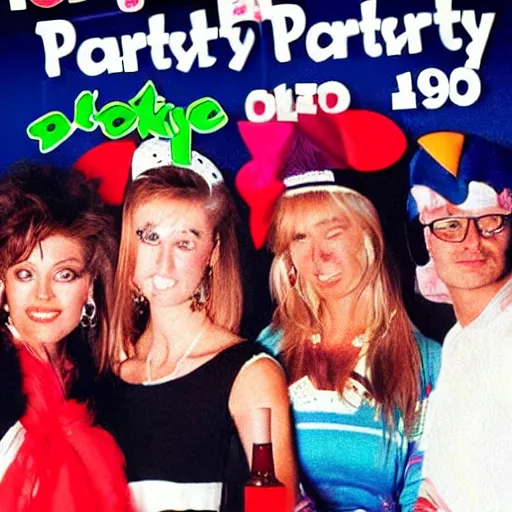 Prompt: party like if it's 1990's