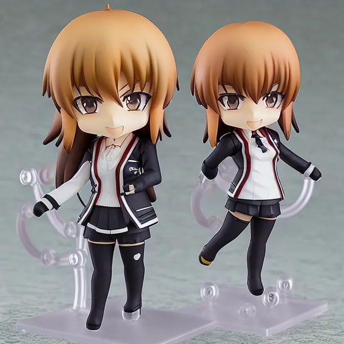 Image similar to An anime Nendoroid of Yoimiya from Genshin Impact, figurine, detailed product photo