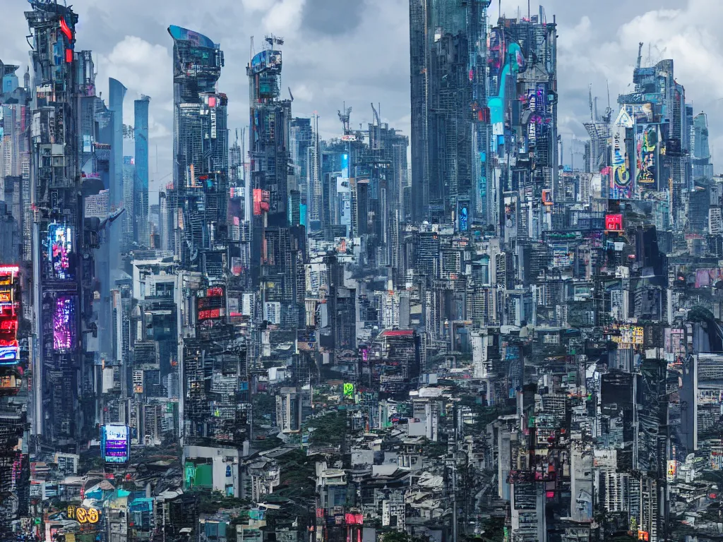 Image similar to cyberpunk manila